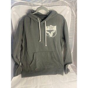 American Eagle Hoodie Mens XL Gray
